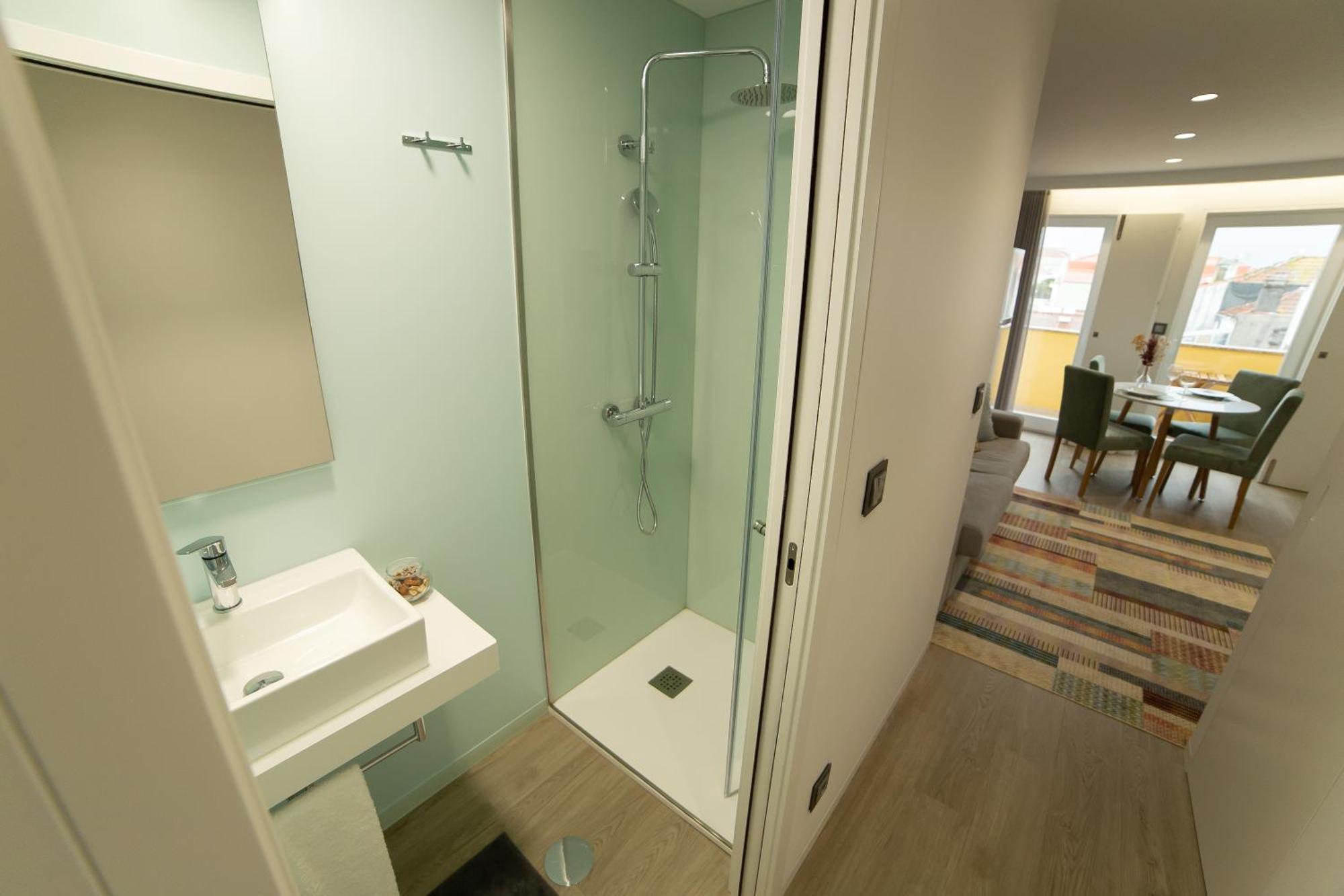 Апартаменты Atrium Areias Виана-ду-Каштелу Номер фото